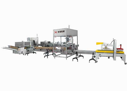 ST-ZX-500型全自動開箱、裝箱、封箱機(jī)組